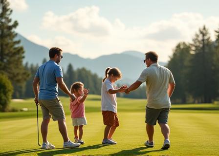 Familiengolf am Zürichsee